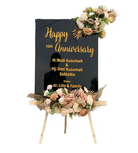 Papan Bunga Akrilik Penawungan