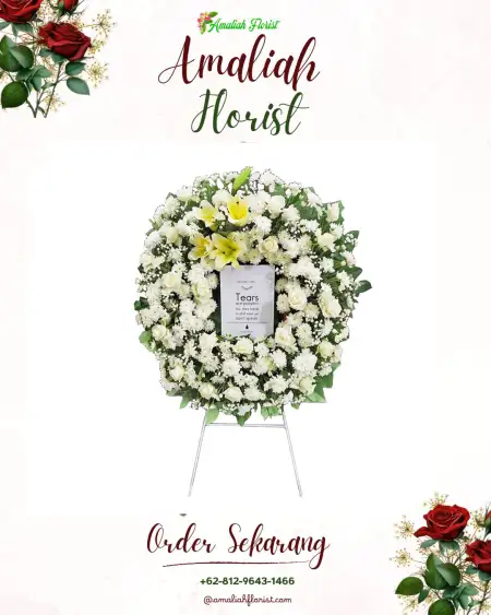 Krans Bunga Duka Penawungan