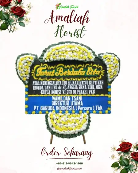 Papan Bunga Duka Penawungan